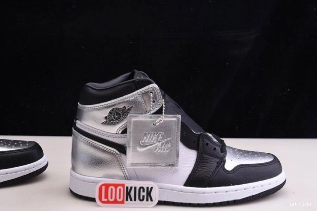 1st Kicks SILVER TOE 1 AIR CD0461-001 WMNS OG JORDAN HIGH 0718